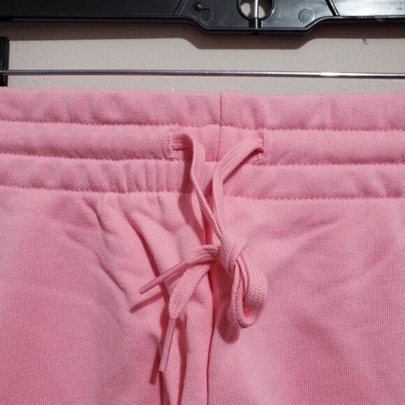 Adidas Womens Sz XSmall Shorts Training Essentials Slim Logo HD1699 Pink NWT - Picture 7 of 10